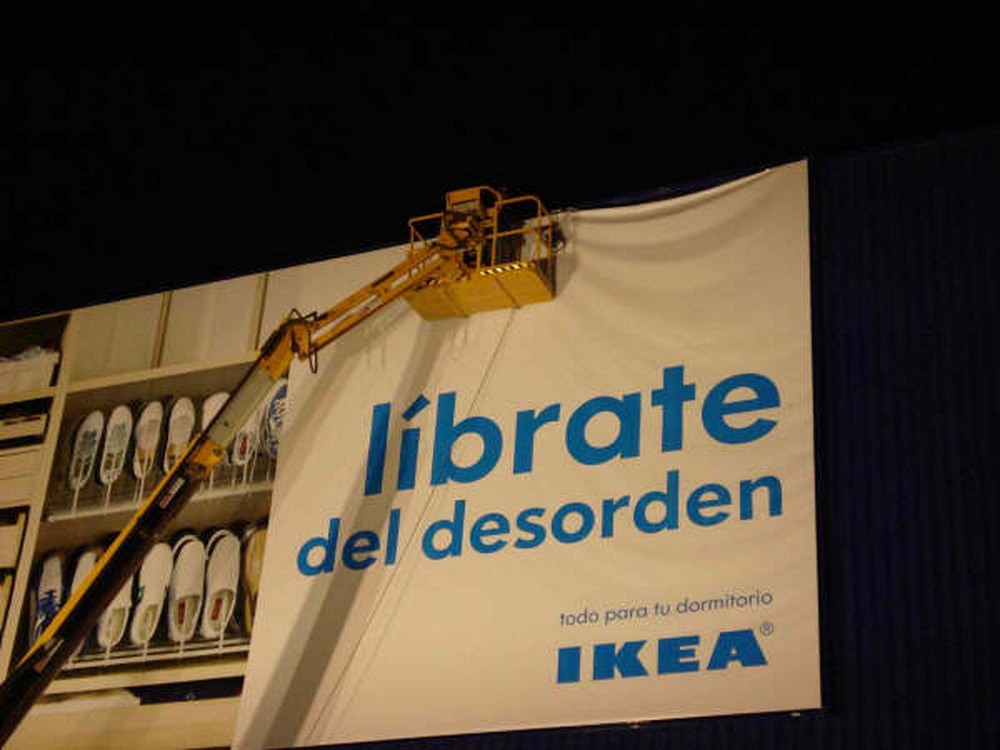 Lonas publicitarias IKEA Murcia | ICÓNICA | Expertos en rotulación en Vitoria-Gasteiz