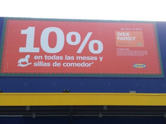 Lonas publicitarias IKEA Valladolid | ICÓNICA | Expertos en rotulación en Vitoria-Gasteiz