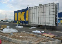 Monopostes IKEA Murcia | ICÓNICA | Expertos en rotulación en Vitoria-Gasteiz