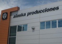 letras recortadas alaska producciones alcobendas