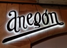 letras retroiluminadas anegon vitoria